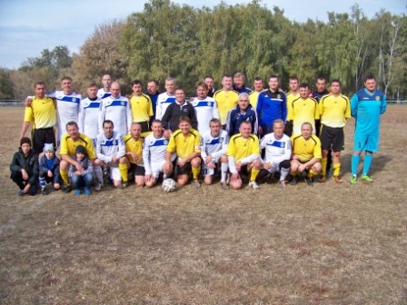 Відбулася товариська зустріч з футболу між командами «Рубін» – «Кремінь»