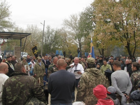 Широке відзначення в Новгородківському районі Дня захисника України