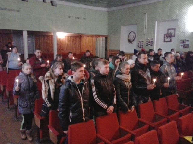 День пам'яті жертв голодомору у смт Знам'янка Друга