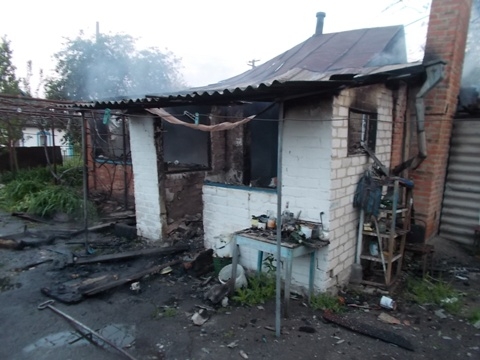 У Микільському під час пожежі загинув пенсіонер