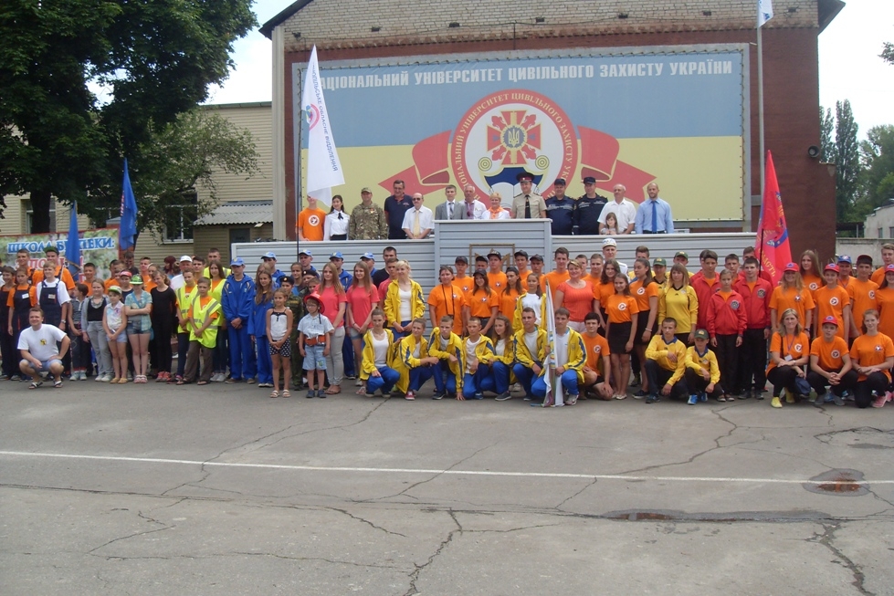 Онуфріївські юні рятувальники взяли участь у ХІV Всеукраїнському зборі-змаганні «Школа безпеки»