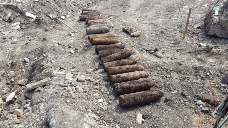 У Новгородківському районі саперами ДСНС вилучено та знищено 29 боєприпасів часів Другої світової війни