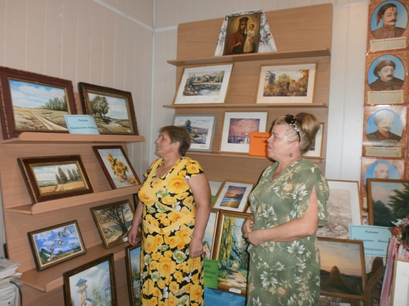 «Країно моя, мій чудовий оновлений краю» – виставка робіт міцевих художників до 25-ї річниці незалежності України