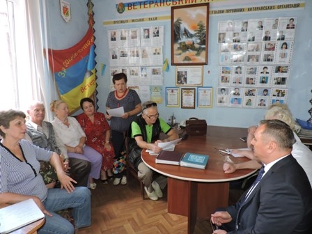 Відбулося чергове засідання президії Знам’янської міської організації ветеранів України