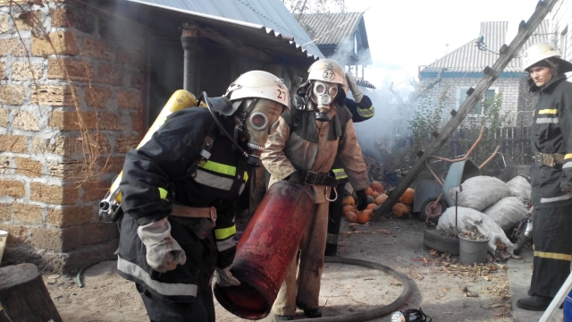 Рятувальниками ліквідовано пожежу господарчої споруди в Новгородці