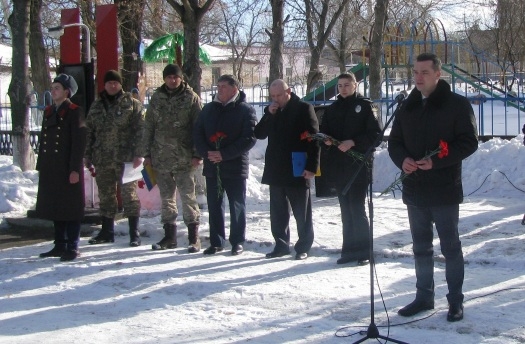 У Новгородці вшанували учасників бойових дій на території інших держав
