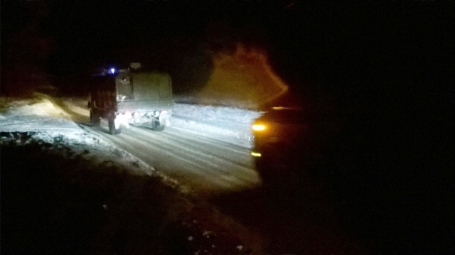 Тричі за минулу добу рятувальники Кіровоградсщини надавали допомогу водіям на складних ділянках дороги 