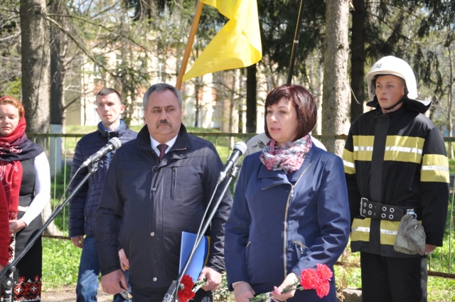 На Знам’янщині вшанували пам’ять героїв-ліквідаторів аварії на ЧАЕС