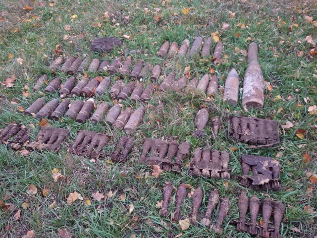 У селі Верблюжка сапери знищили 104 застарілі боєприпаси часів Другої світової війни