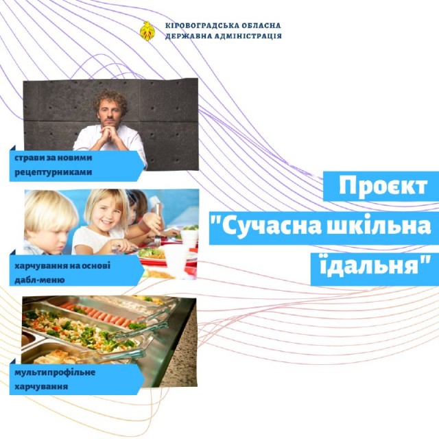 48 шкіл на Кіровоградщині годуватимуть дітей по-новому з 1 вересня