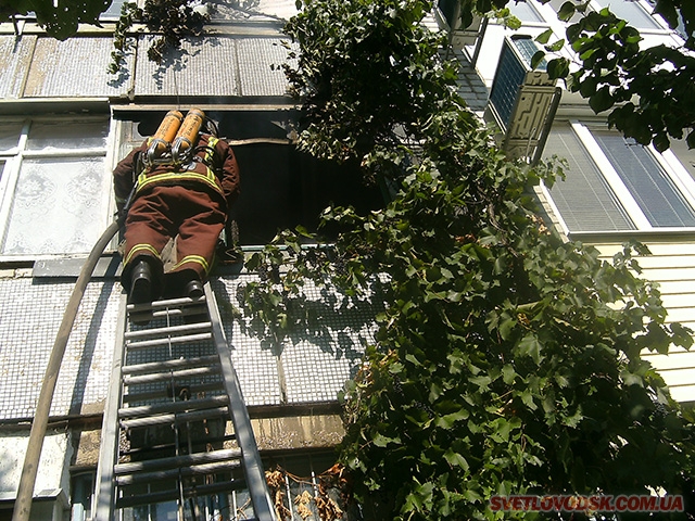 Згорів балкон у квартирі пенсіонерки на вулиці Суворова 