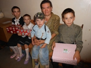 У Знам'янці дітям дарували подарунки