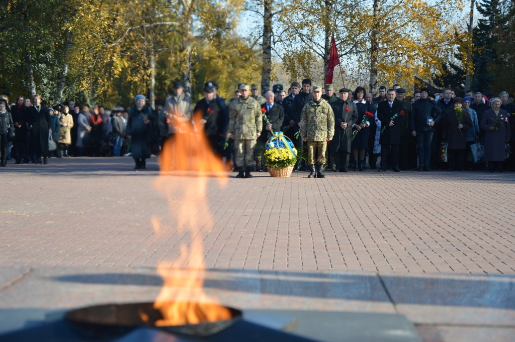 У Кіровограді вшанували пам'ять співвітчизників, загиблих у роки Другої світової війни