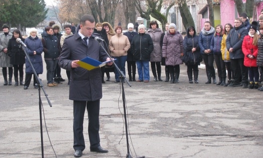 Відзначення Дня Гідності та Свободи в Новгородці