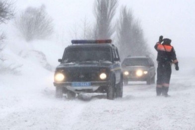 У зв’язку із ускладненням погодних умов на Кіровоградщині заборонено рух великогабаритного транспорту та автобусів