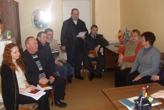 Засідання спостережної комісії у Новгородці