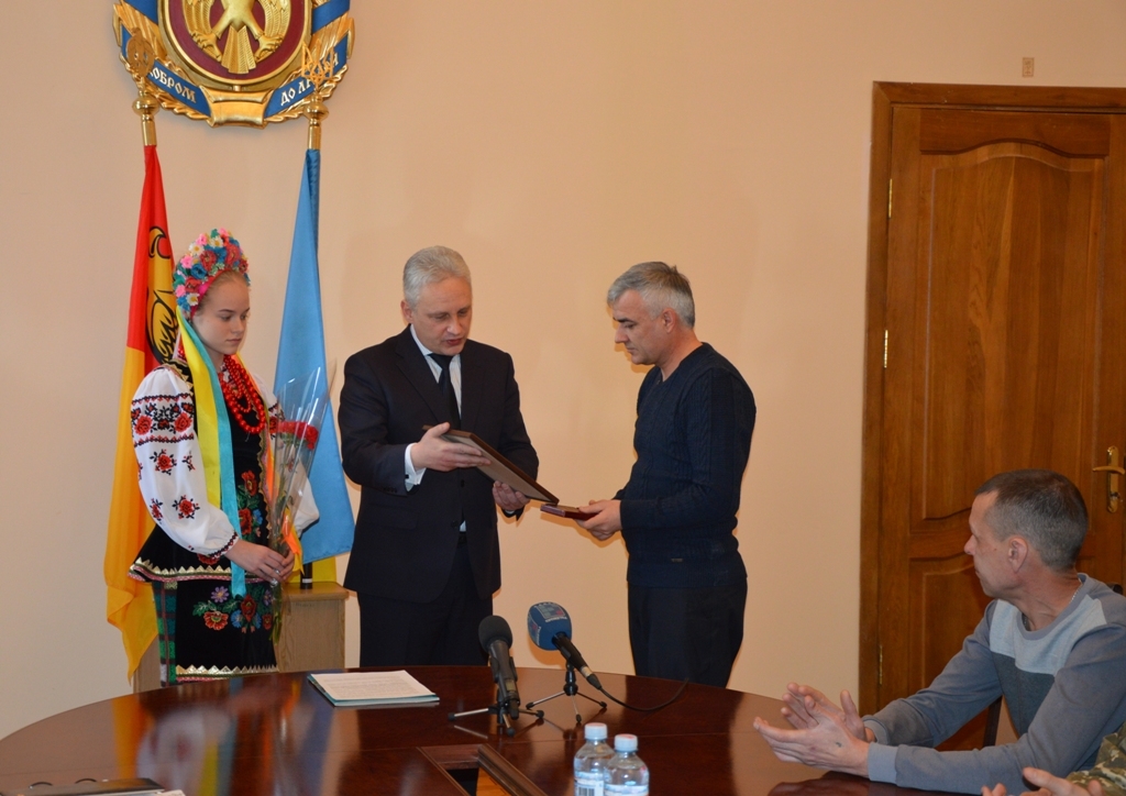 Військовослужбовці з Кіровоградщини отримали державні нагороди