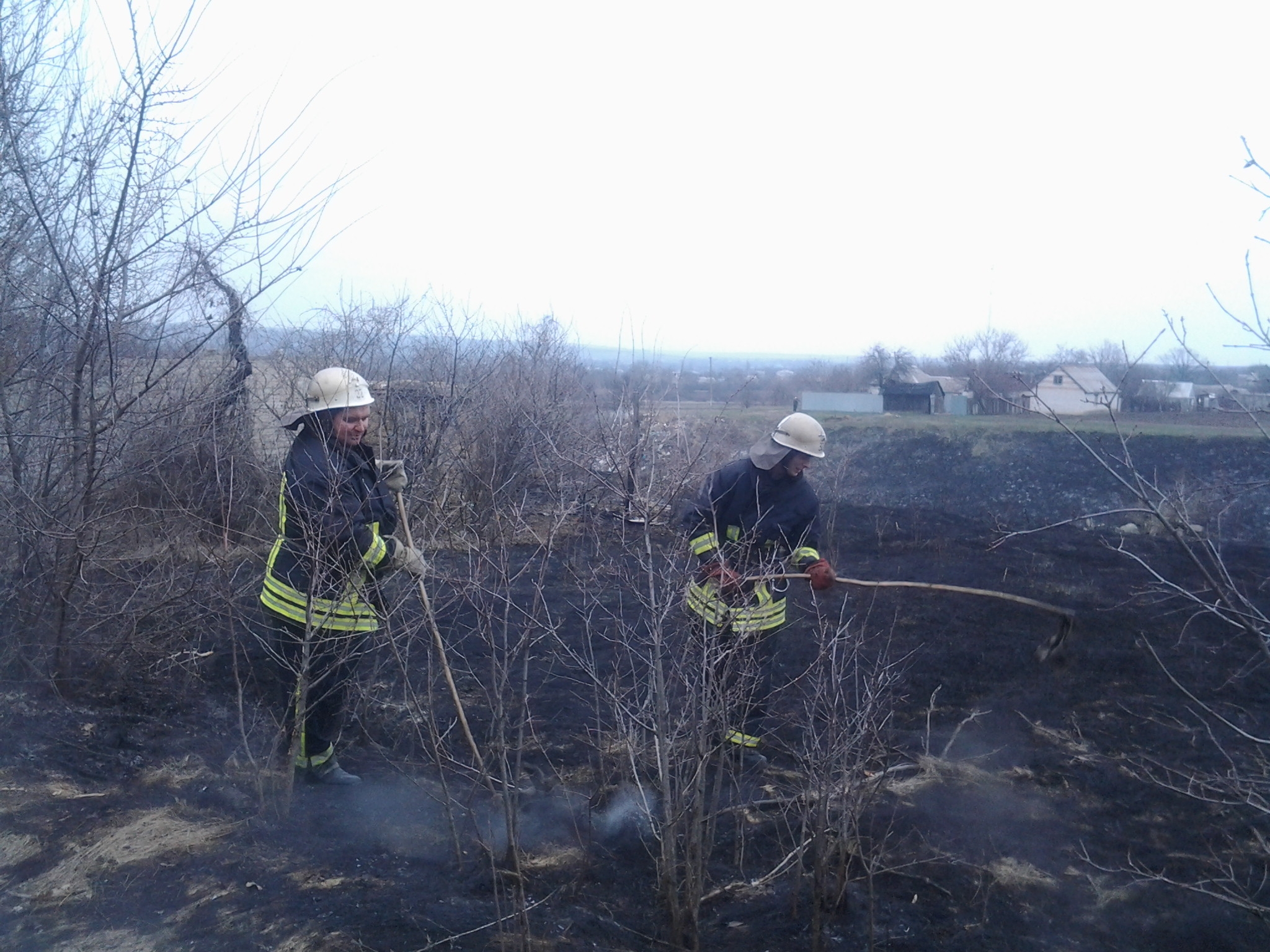 Кіровоградська область: за минулу добу рятувальники загасили 4 пожежі сухої трави на відкритих територіях