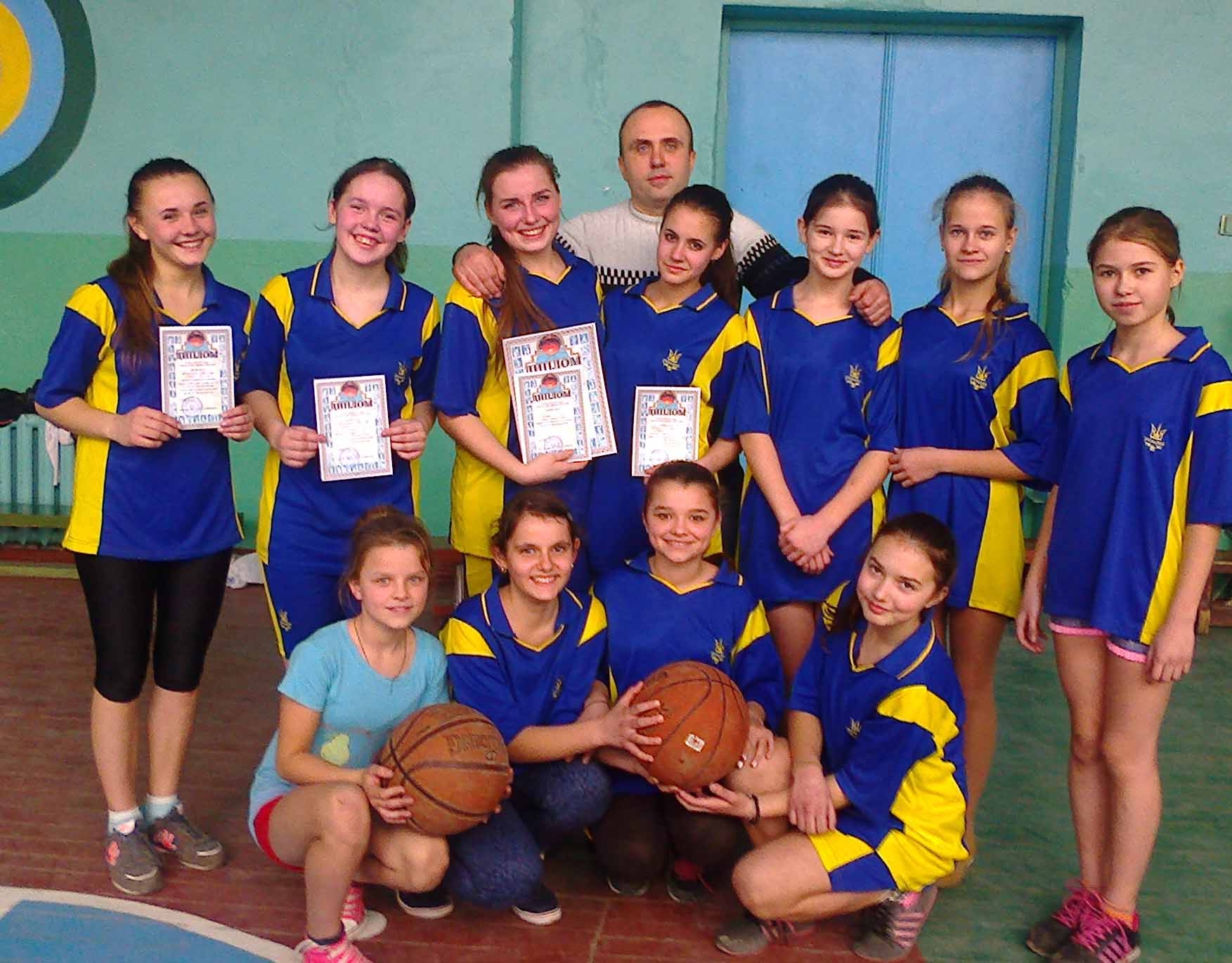 Змагання з баскетболу відбулися у Світловодському районі 