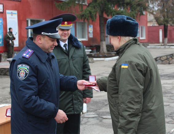Військовослужбовців Нацгвардії України привітали з професійним святом
