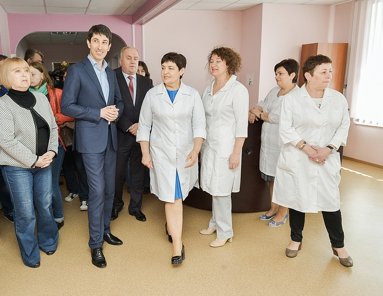 Голова облдержадміністрації оглянув реконструйований корпус обласної лікарні