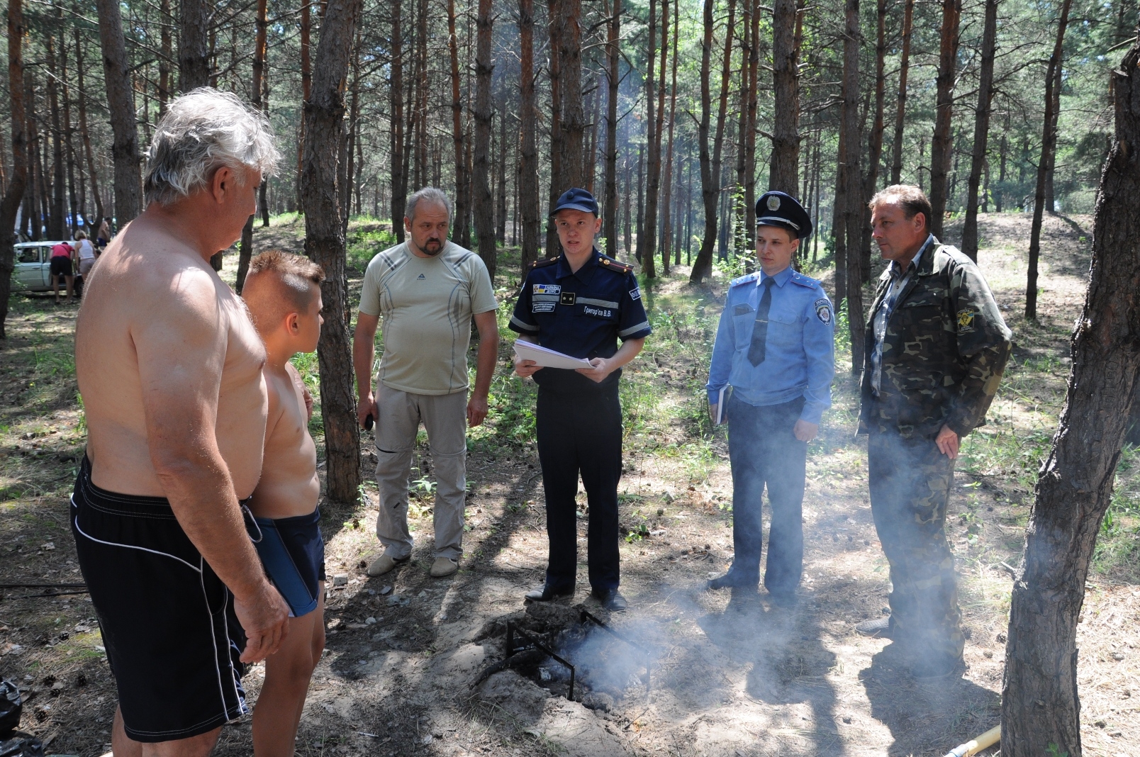 Рятувальники Світловодського району піклуються про захист лісових насаджень від вогню