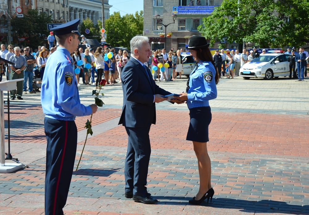 В обласному центрі відзначили річницю з дня створення Національної поліції України