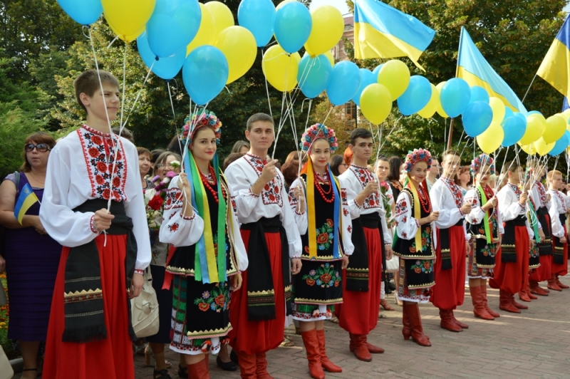 В обласному центрі відбулися урочистості, присвячені Дню Державного Прапора України