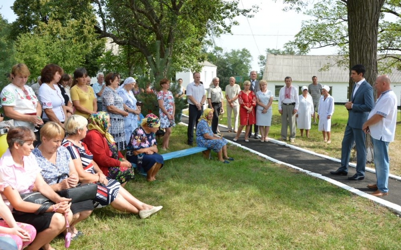 У Розумівці напередодні Дня незалежності України відкрили відремонтований фельдшерсько-акушерський пункт