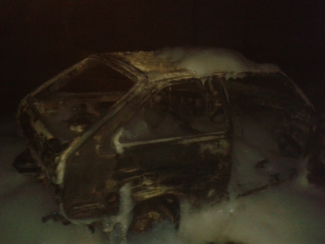 Новгородка: рятувальниками ліквідовано пожежу легкового автомобіля