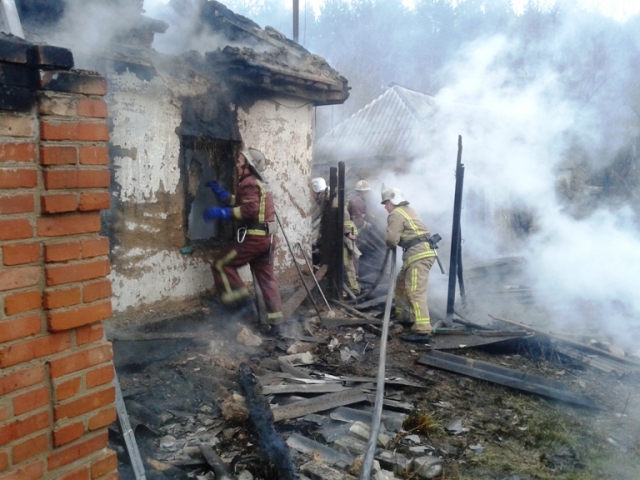 Світловодський район: рятувальники ліквідували пожежу в приватному домоволодінні