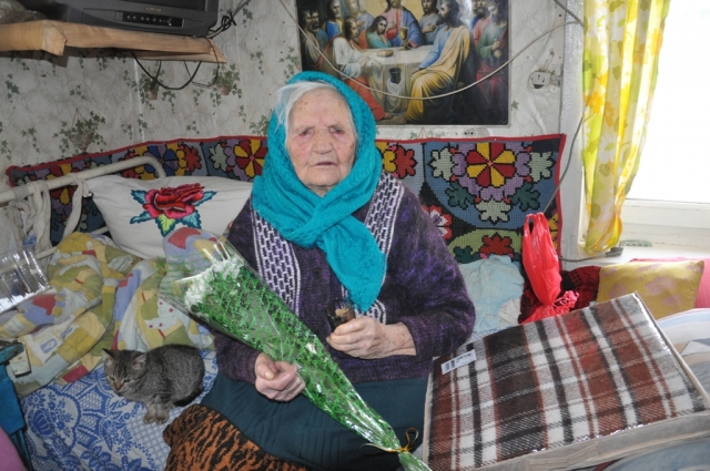 Свій 102-й день народження відзначила жителька Диківки Катерина Зубаха