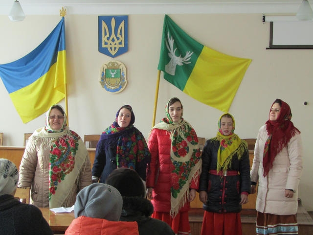 Засідання ради солдатських матерів в Олександрівці
