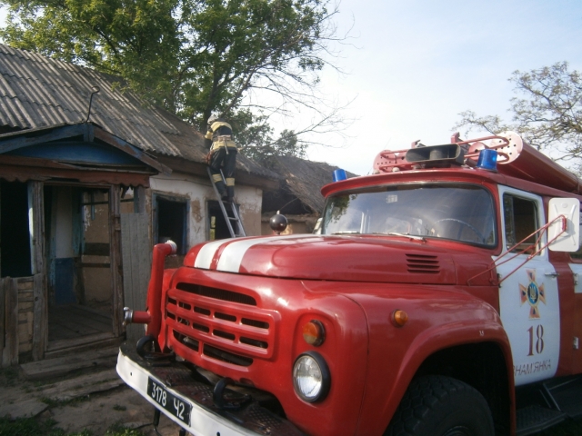 Вогнеборці загасили пожежу у житловому будинку Знам’янського району 