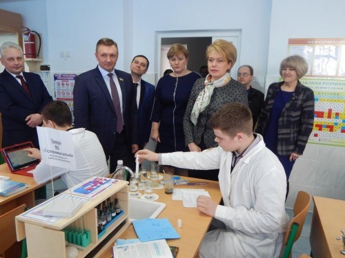 Візит міністра освіти і науки України Лілії Гриневич в Олександрівку