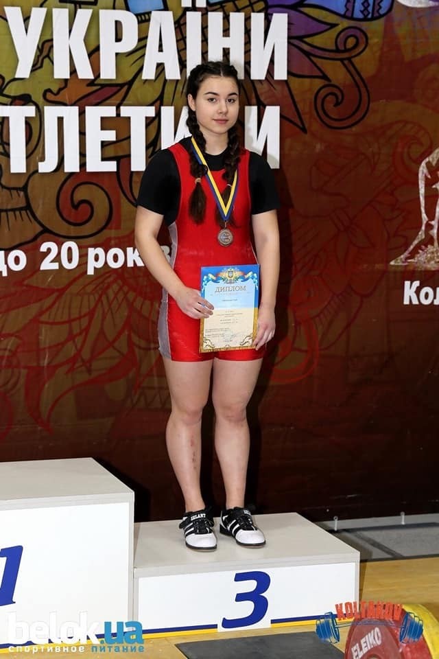 Важкоатлетка Ірина Марфула привела бронзу з Івано-Франківщини