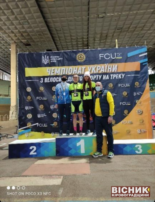 Софія Шевченко й Алла Марущук — бронзові призерки чемпіонату України з велоспорту