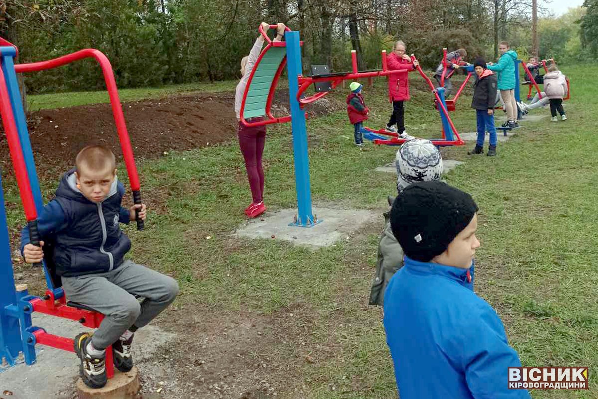 На Олександрівщині спорудили сім нових дитячих чи спортивних майданчиків