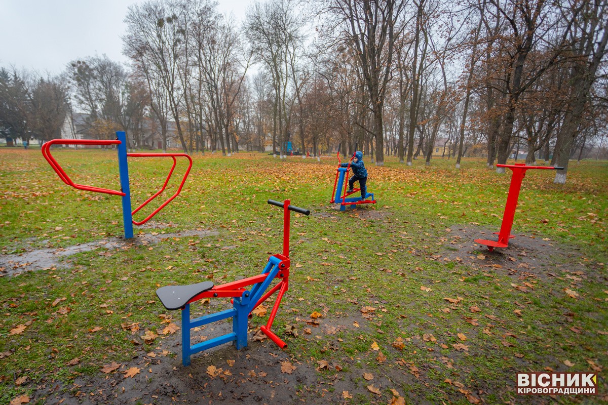 Цьогоріч на Олександрівщині встановили сім дитячих та спортивних майданчиків
