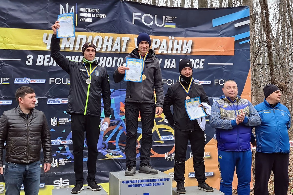 Світловодець Антон Пустовіт вдев'яте став чемпіоном України з велокросу
