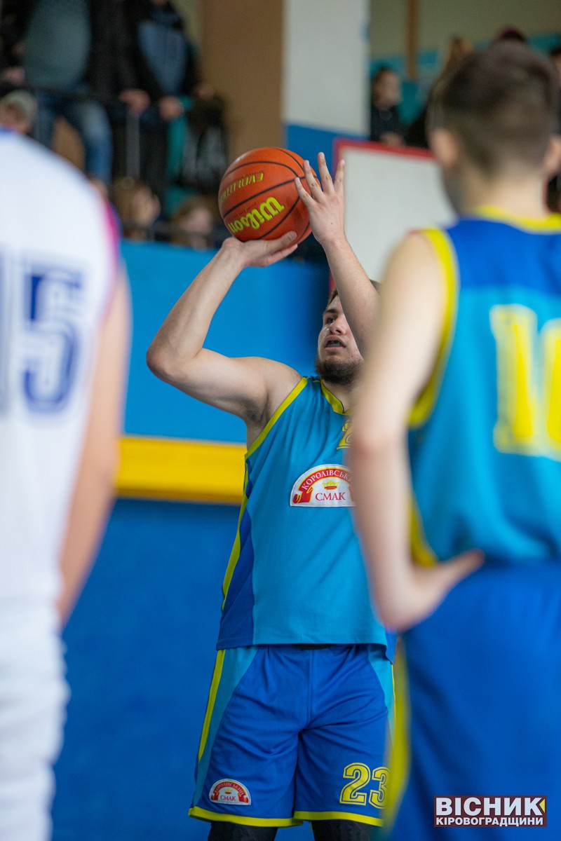 Світловодські "Комети" пройшли у півфінал чемпіонату України з баскетболу 