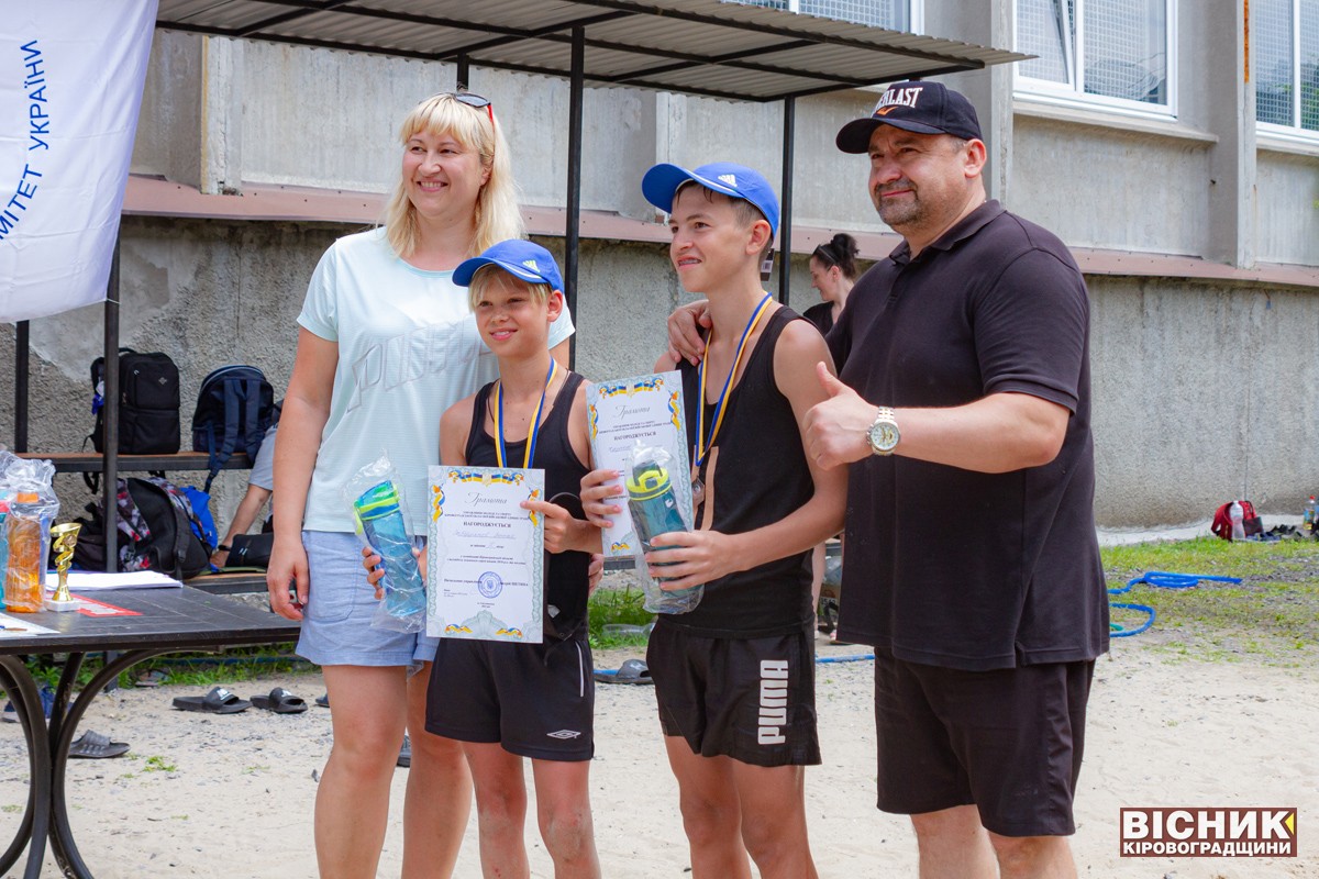 У Світловодську відбувся чемпіонат Кіровоградської області з волейболу пляжного 