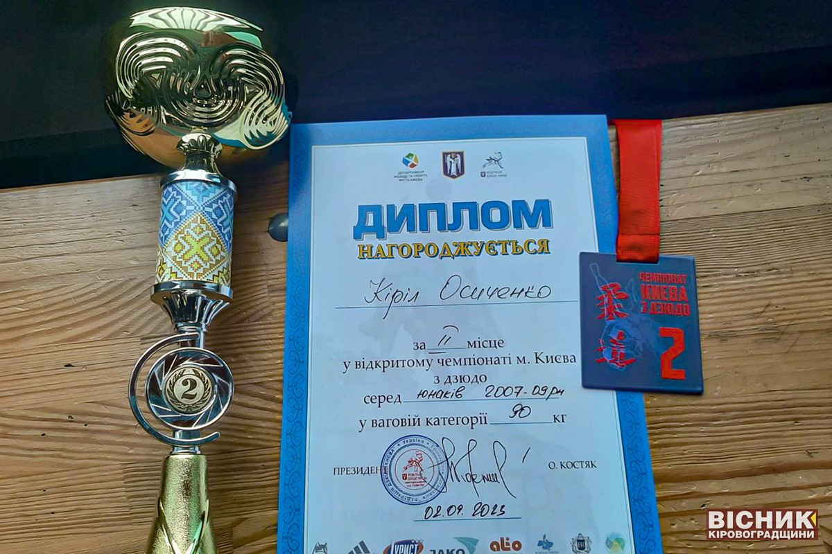 Кіріл Осиченко — срібний призер відкритого чемпіонату Києва 