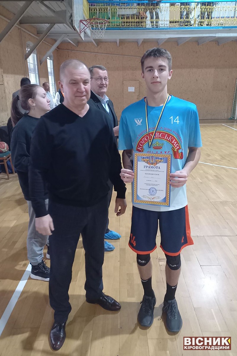 Світловодські "Комети" — чемпіони Кіровоградської області з баскетболу