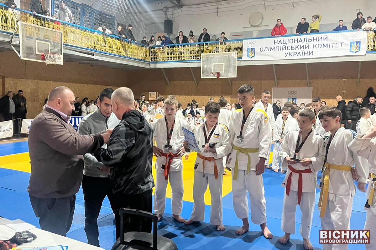 Дзюдоїсти зі Світловодська — бронзові призери чемпіонату з дзюдо