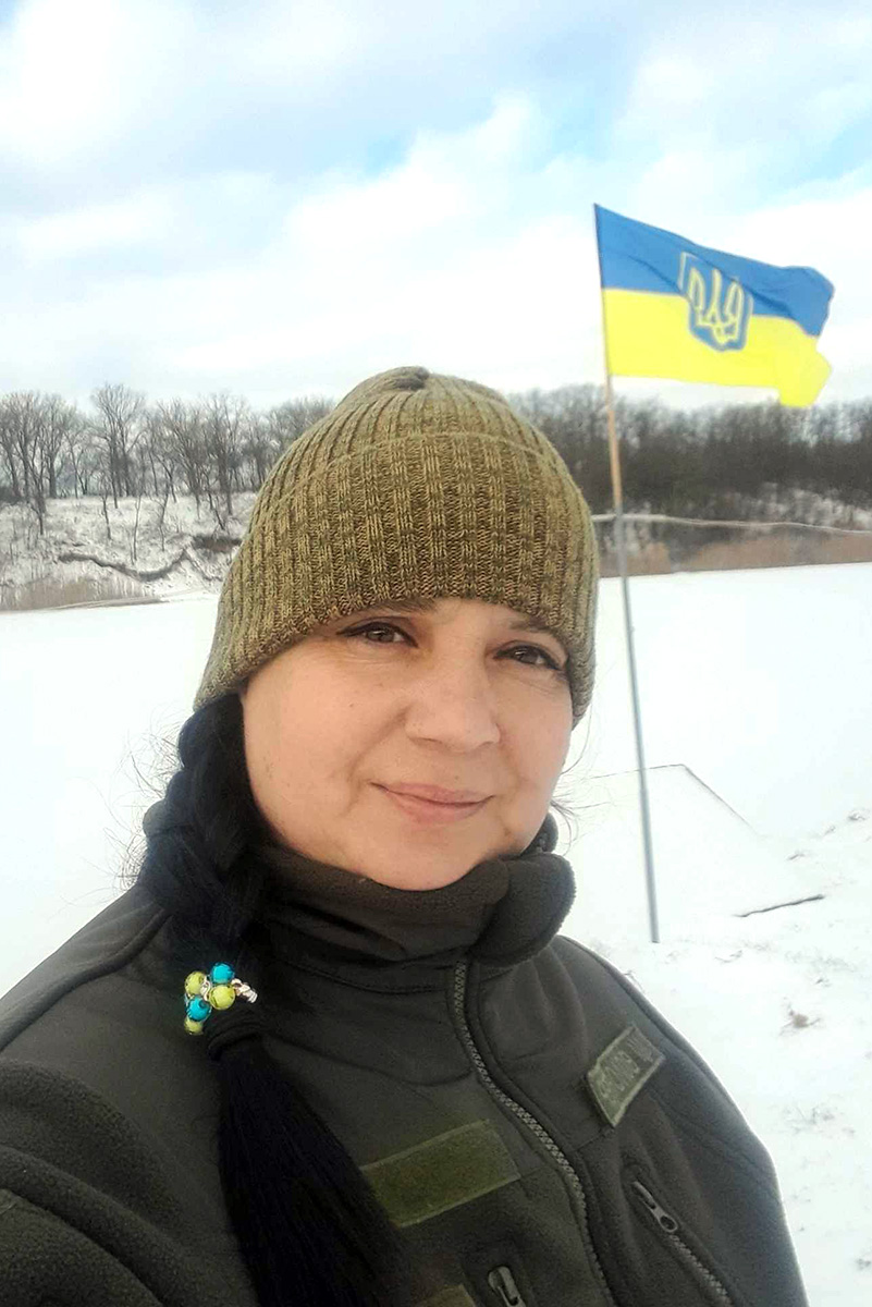 Інна Порошина і її волонтерська група «Надійний тил захисників України»