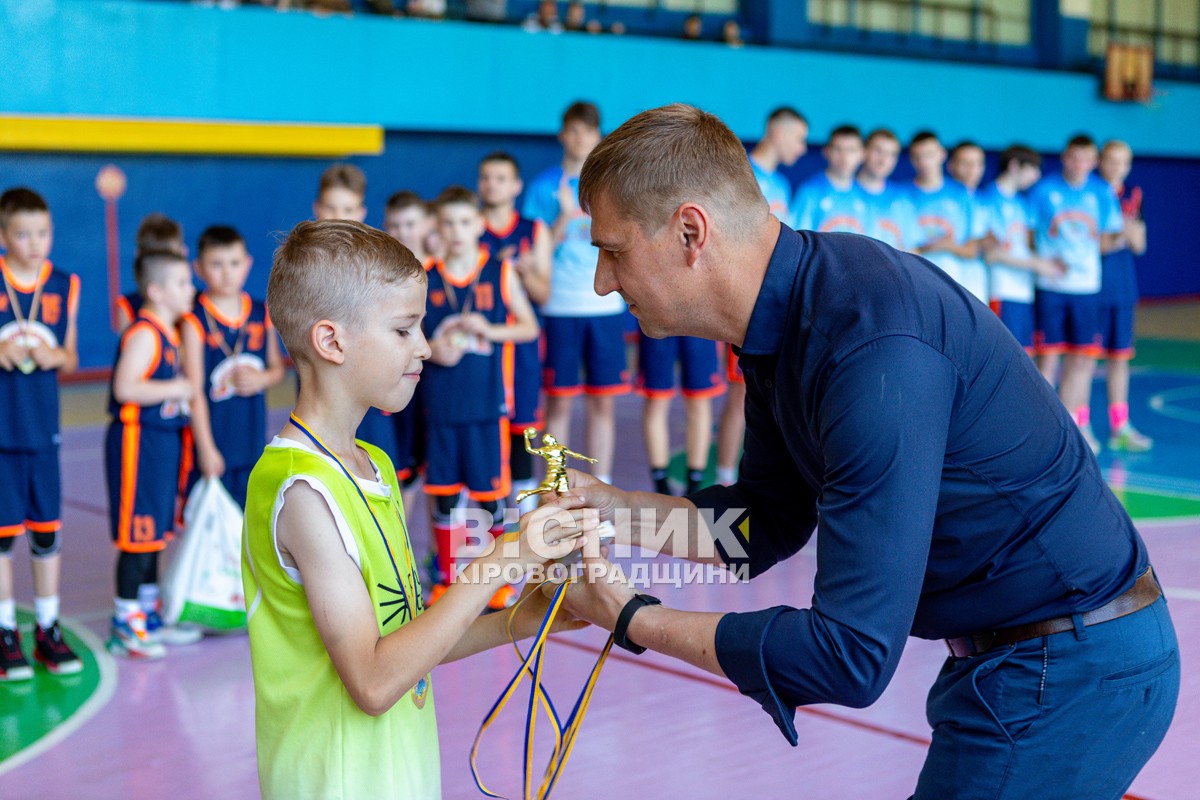 Турнір з баскетболу «Літо 2024» для новачків відбувся у Світловодську