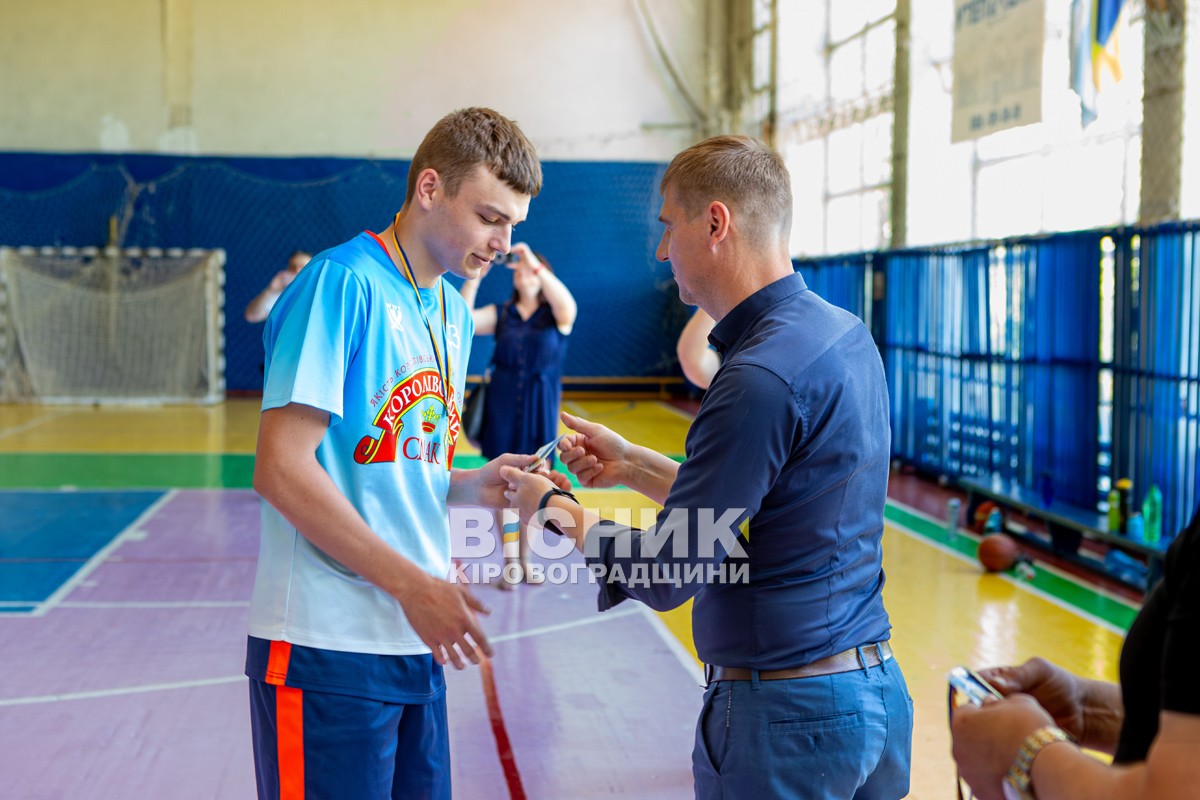 Турнір з баскетболу «Літо 2024» для новачків відбувся у Світловодську