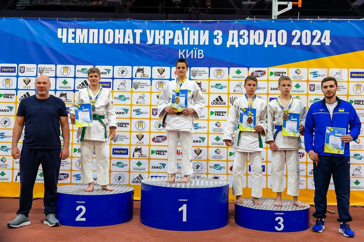 Назар Мусієнко — бронзовий призер чемпіонату України з дзюдо
