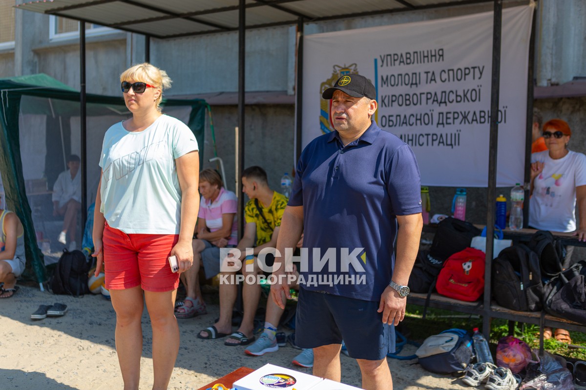 У Світловодську відбувся відкритий чемпіонат з волейболу пляжного